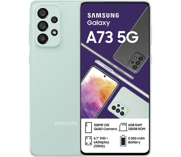 Samsung Galaxy A73 5G 128GB Awesome Mint