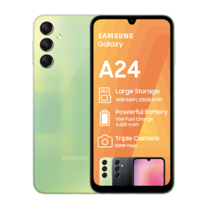 Samsung Galaxy A24 128GB Lime Green
